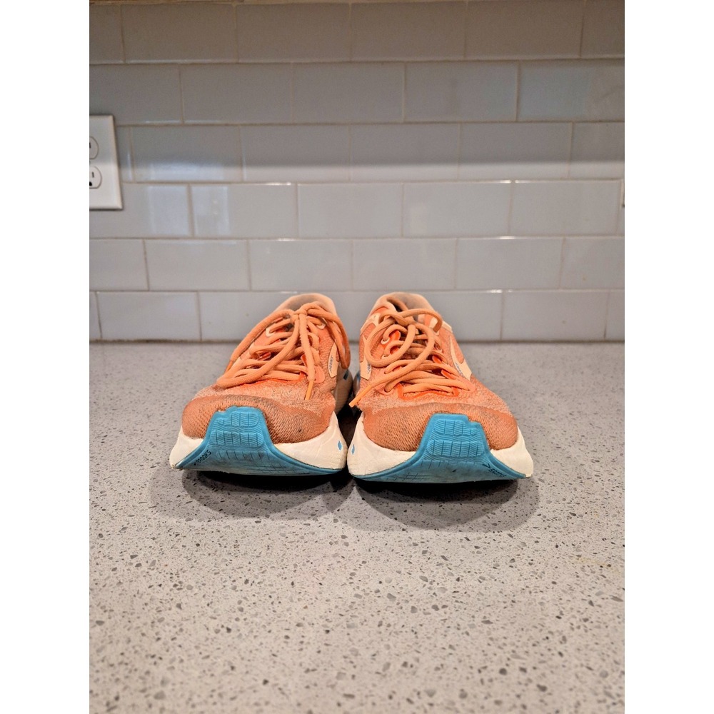 Brooks Ghost Max Womens Size 10 B Orange White Running Shoes Sneakers - Picture 5 of 10